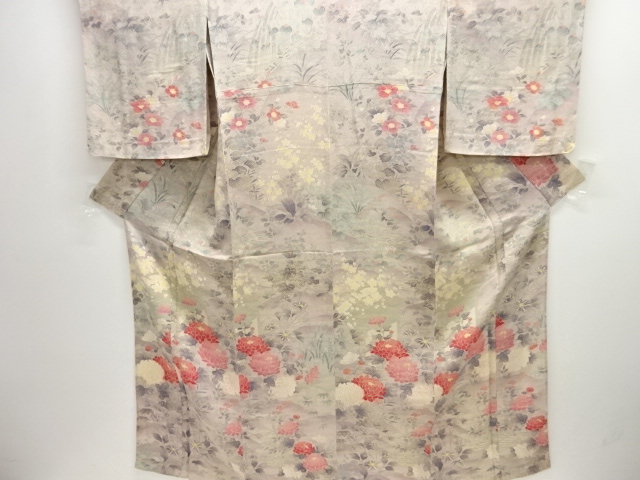 JAPANESE KIMONO / UNUSED HITOE TSUKESAGE KOMON 